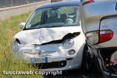 Viterbo - Incidente sulla Cassia Nord
