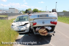 Viterbo - Incidente sulla Cassia Nord