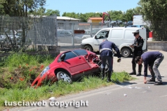 Viterbo - Incidente sulla Cassia Nord