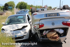 Viterbo - Incidente sulla Cassia Nord