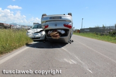 Viterbo - Incidente sulla Cassia Nord