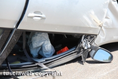 Viterbo - Incidente sulla Cassia Nord