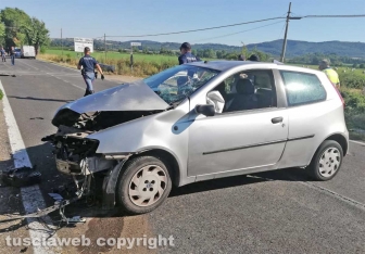Sutri - Scontro mortale sulla Cassia