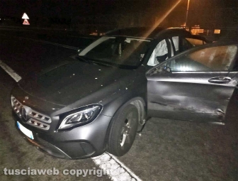 Viterbo - Incidente sulla superstrada