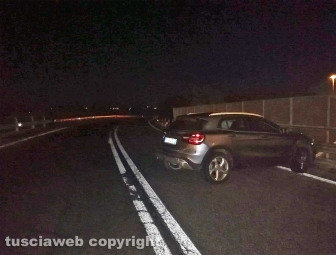 Viterbo - Incidente sulla superstrada