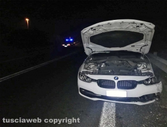 Viterbo - Incidente sulla superstrada