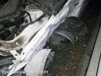 Viterbo - Incidente sulla superstrada