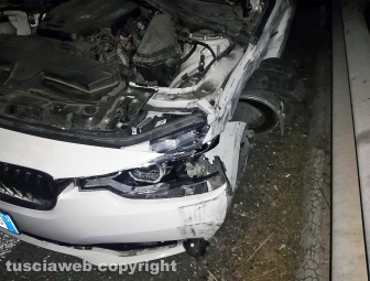 Viterbo - Incidente sulla superstrada