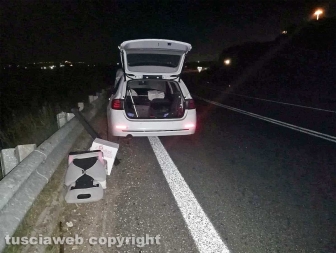 Viterbo - Incidente sulla superstrada