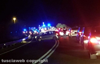Viterbo - Incidente sulla superstrada