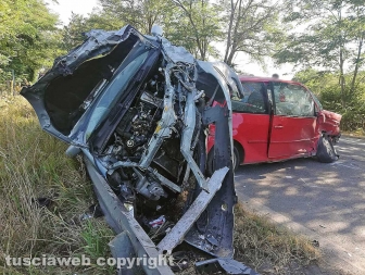 Viterbo - Incidente sulla Teverina