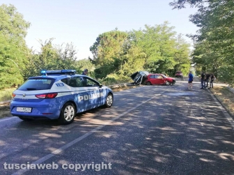 Viterbo - Incidente sulla Teverina