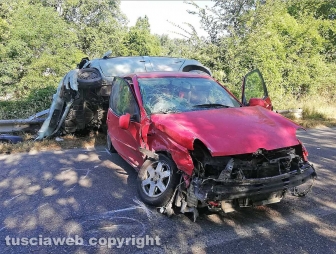 Viterbo - Incidente sulla Teverina