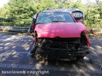 Viterbo - Incidente sulla Teverina