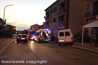 Montefiascone - Incidente sulla Verentana
