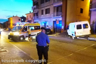 Montefiascone - Incidente sulla Verentana