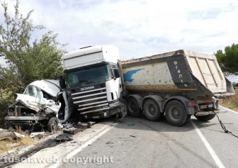Tarquinia - L'incidente sull'Aurelia bis