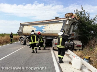 Tarquinia - L'incidente sull'Aurelia bis