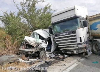 Tarquinia - L'incidente sull'Aurelia bis