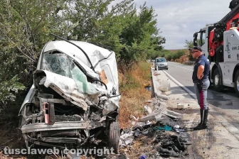 Tarquinia - L'incidente sull'Aurelia bis