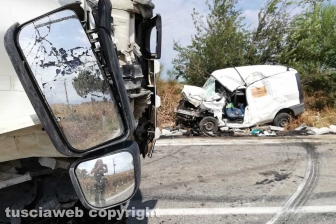 Tarquinia - L'incidente sull'Aurelia bis