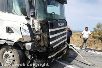 Tarquinia - L'incidente sull'Aurelia bis