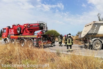 Tarquinia - L'incidente sull'Aurelia bis