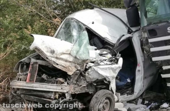 Tarquinia - L'incidente sull'Aurelia bis