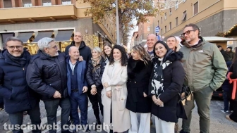 Viterbo - Inaugurato il mercatino di Natale