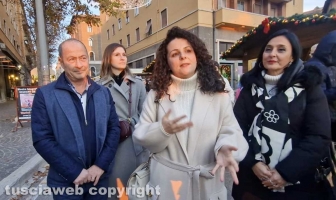 Viterbo - Inaugurato il mercatino di Natale