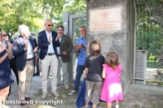 Intitolazione dell\'Orto botanico al professor Angelo Rambelli