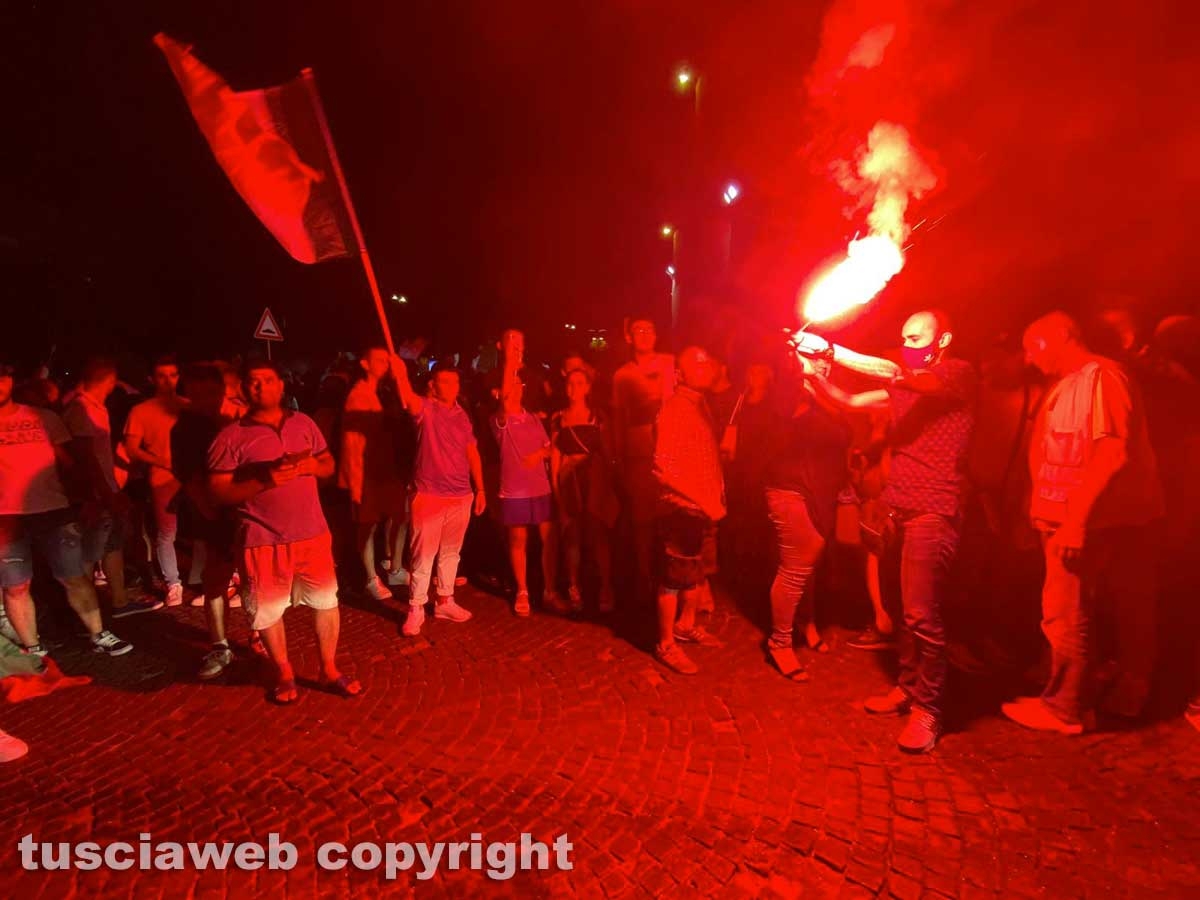 Calcio - Italia campione d'Europa - I festeggiamenti a Viterbo