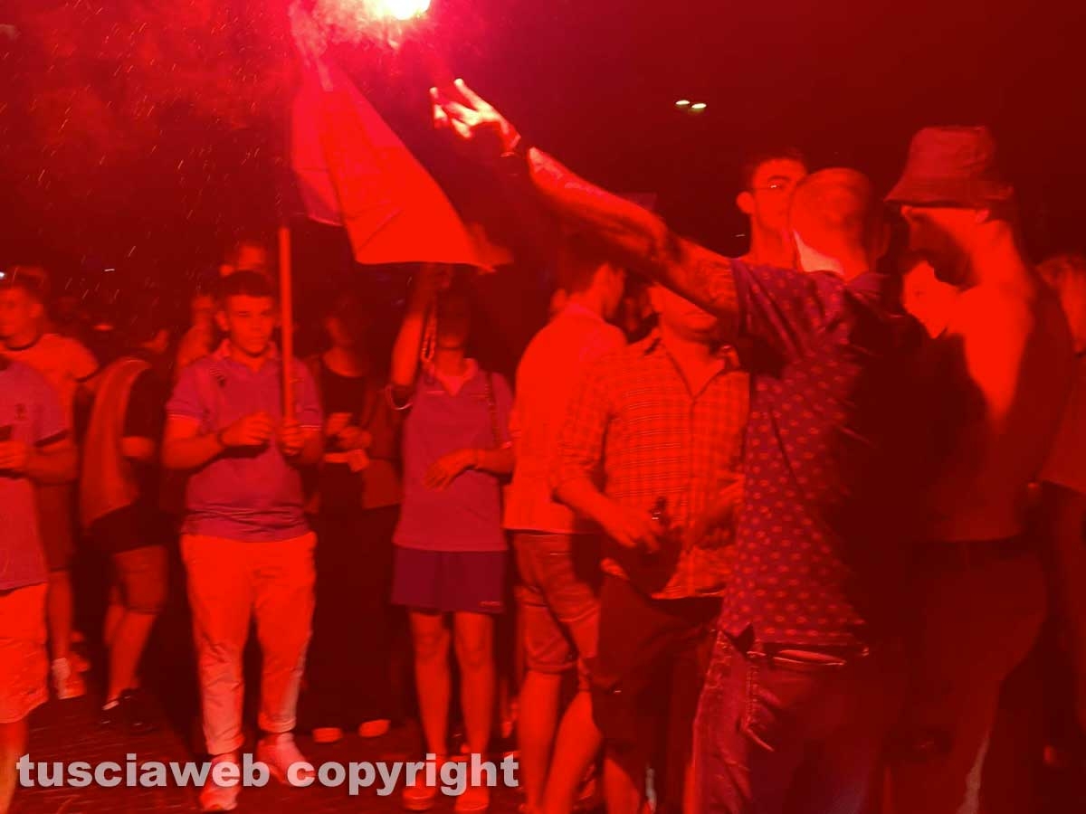 Calcio - Italia campione d'Europa - I festeggiamenti a Viterbo