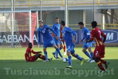 Un momento della partita