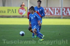 Un momento della partita