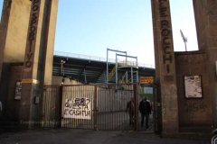 L'entrata dello stadio Rocchi