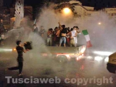 Europei - Italia in finale - Viterbo in festa