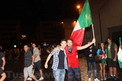 Europei - Italia in finale - Viterbo in festa