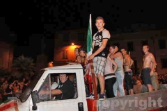 Europei - Italia in finale - Viterbo in festa