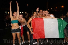 Europei - Italia in finale - Viterbo in festa
