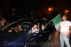 Europei - Italia in finale - Viterbo in festa