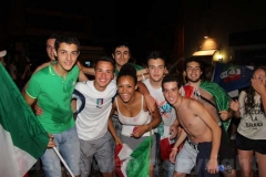 Europei - Italia in finale - Viterbo in festa