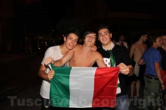 Europei - Italia in finale - Viterbo in festa