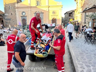 Italo Leali a Civita di Bagnoregio
