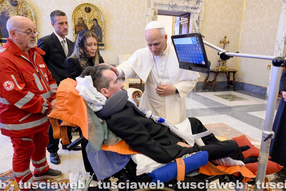 L'incontro privato di Italo Leali con papa Leone XIV