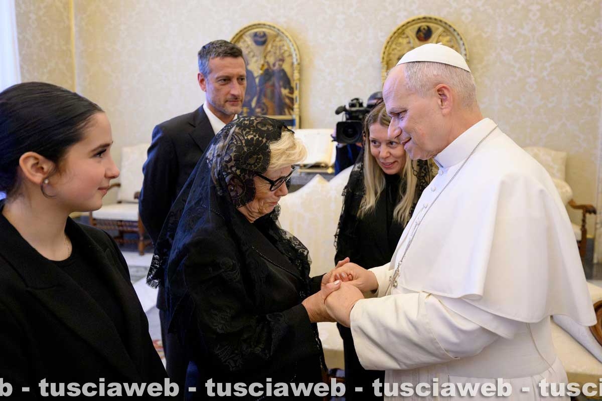 L'incontro privato di Italo Leali con papa Leone XIV