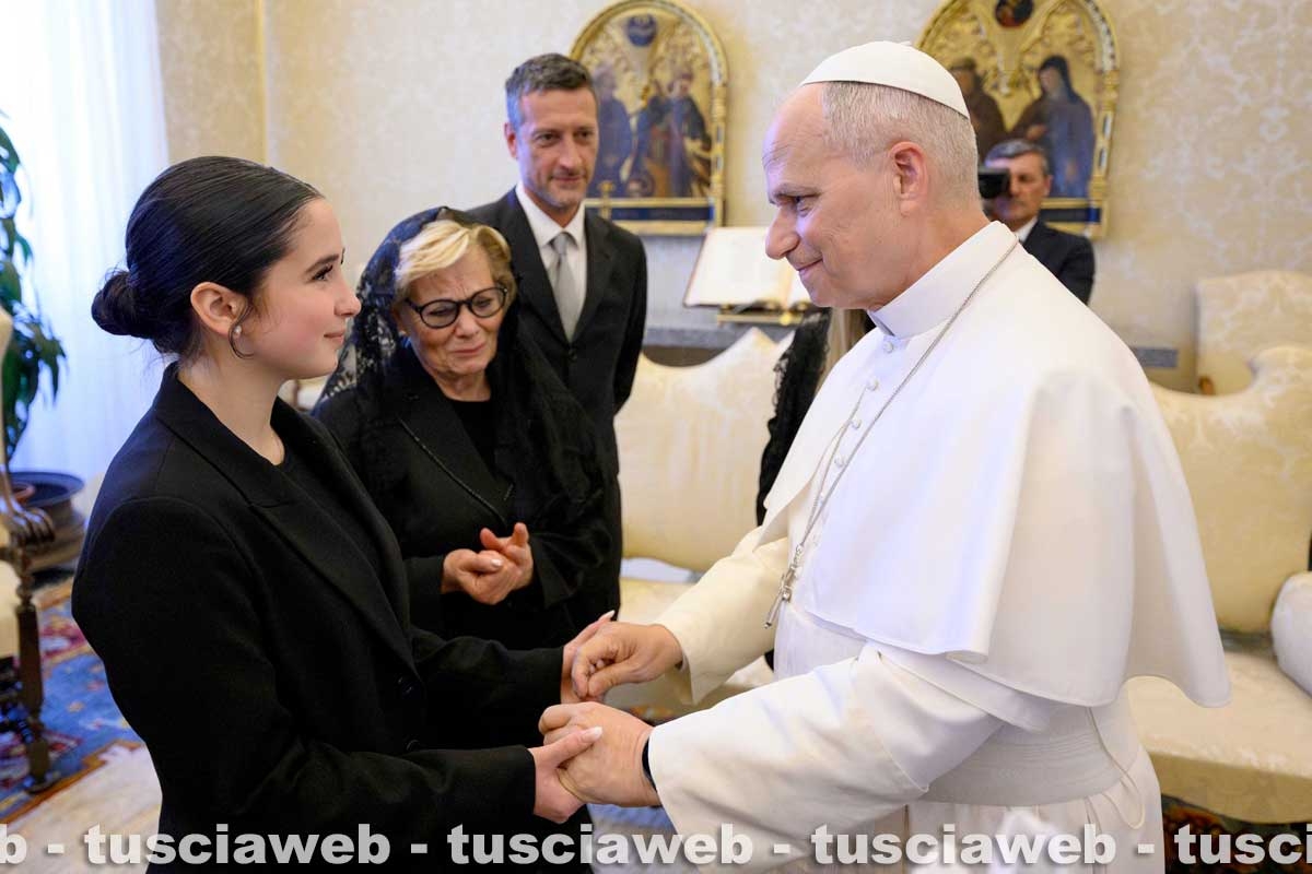 L'incontro privato di Italo Leali con papa Leone XIV