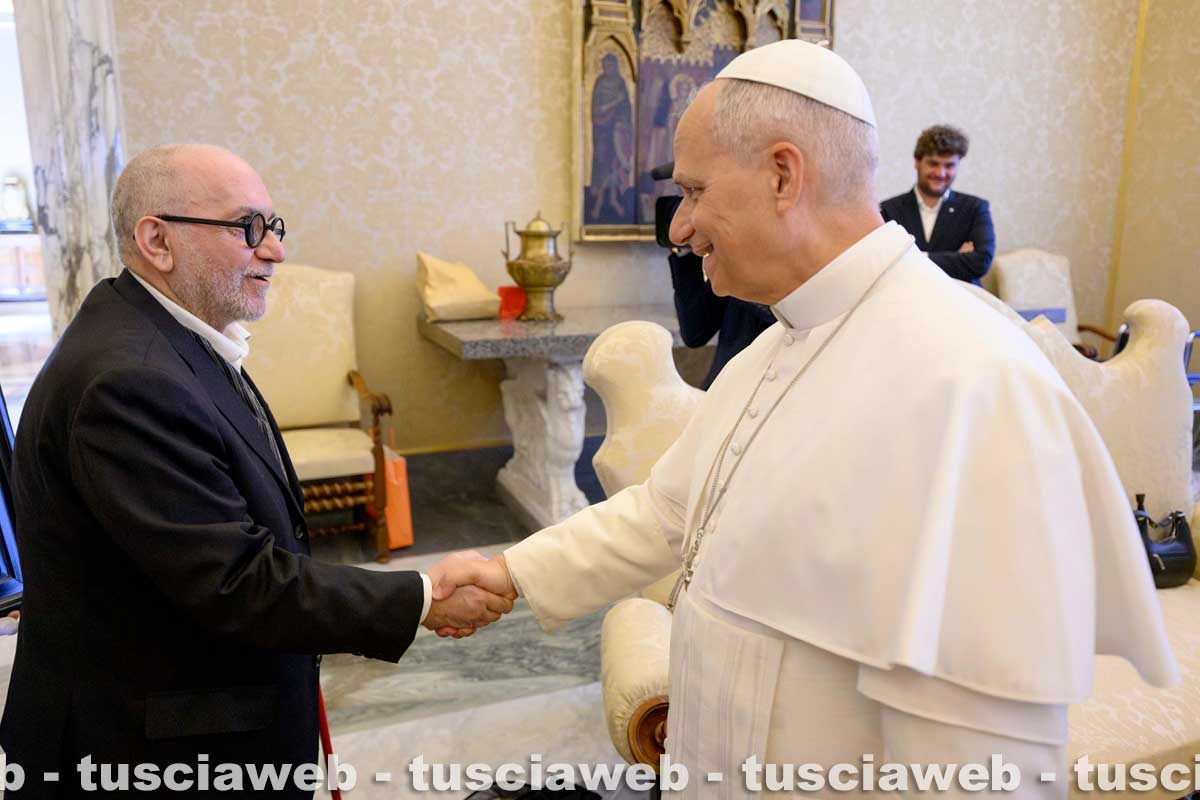 L'incontro privato di Italo Leali con papa Leone XIV