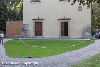Jude Law a Villa Lante