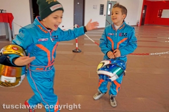 Karting, la vita ai box